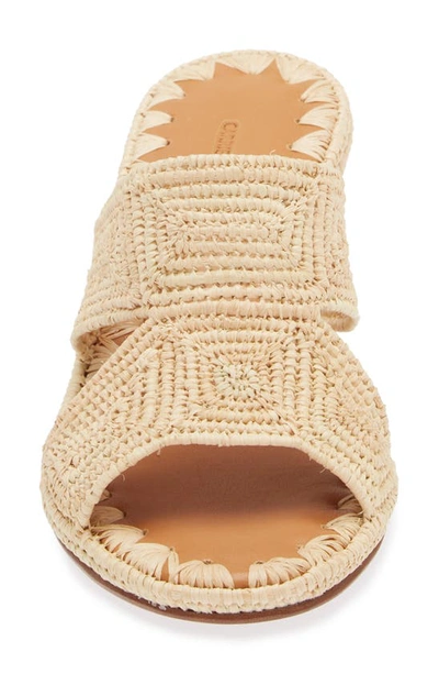 Carrie Forbes Cara Slide Sandal In Natural