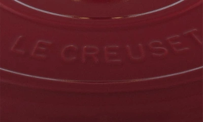 Le Creuset Signature 6 3/4-quart Round Wide French/dutch Oven In Burgundy