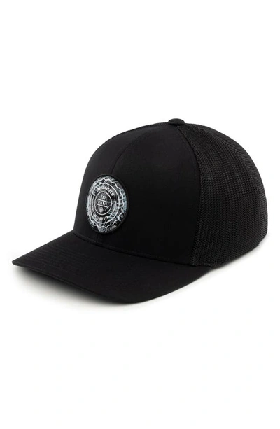 Shop Travis Mathew The Patch Floral Baseball Cap In Black