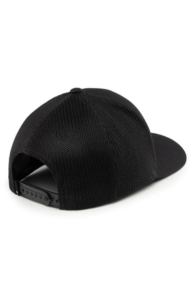 Travis Mathew The Patch Floral Baseball Cap In Black
