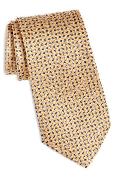 Shop Nordstrom Neat Silk Tie In Yellow