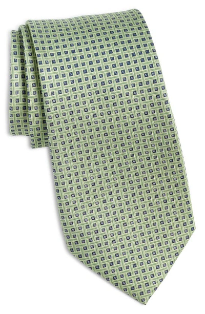 Shop Nordstrom Neat Silk Tie In Green
