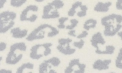 Barefoot Dreams Cozychic® Leopard Stroller Blanket In Ocean/cream
