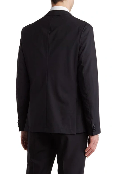 Shop Hugo Boss Boss Hanry Wool Blend Blazer In Black