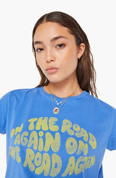 Shop Mother The Boxy Goodie Graphic T-shirt In On The Road Again