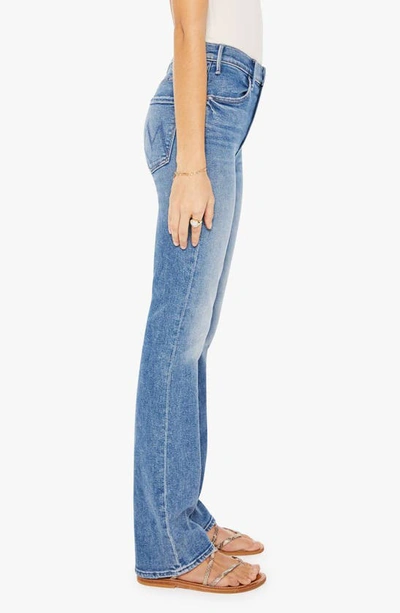 Shop Mother The Hustler Sneak Bootcut Jeans In On The Road