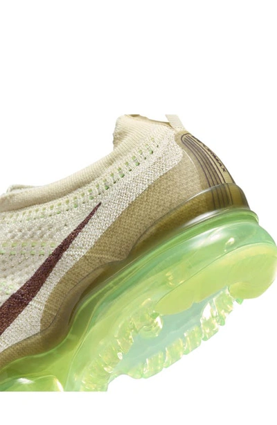 Shop Nike Air Vapormax 2023 Fr Sneaker In Coconut Milk/ Earth/ Olive