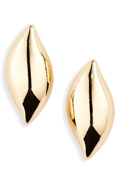 Shop Nordstrom Polished Droplet Stud Earrings In Gold
