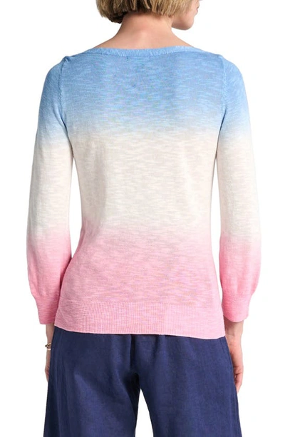 Shop Hatley Sunset Stripe Sweater In White