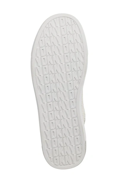 Shop Dkny Logo Sneaker In Bright White