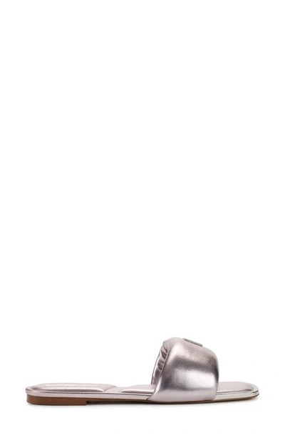Dkny Slide Sandal In Dusty Rose