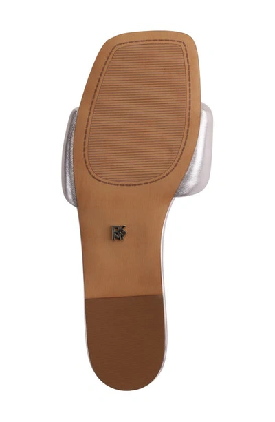 Dkny Slide Sandal In Dusty Rose