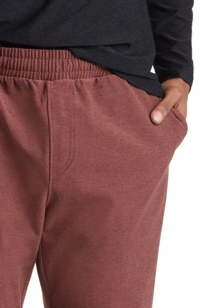 Beyond Yoga Take It Easy Athletic Pants In Maple Heather