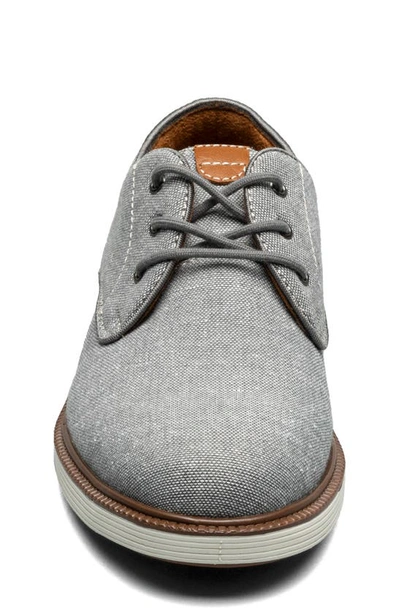 Shop Florsheim Kids' Highland Plain Toe Oxford In Gray