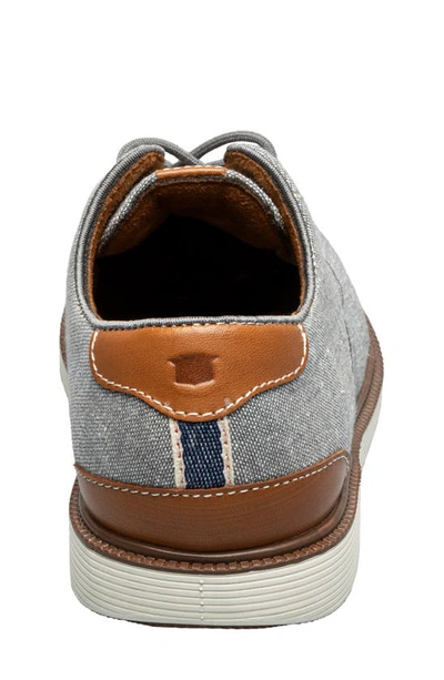 Florsheim Boys' Highland Jr. Canvas Plain Toe Oxfords - Toddler, Little Kid, Big Kid In Gray
