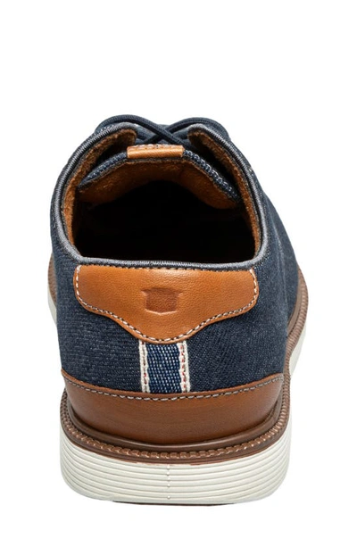 Shop Florsheim Kids' Highland Plain Toe Oxford In Navy