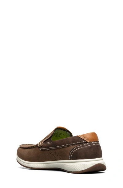 Shop Florsheim Kids' Crossover Loafer In Mushroom