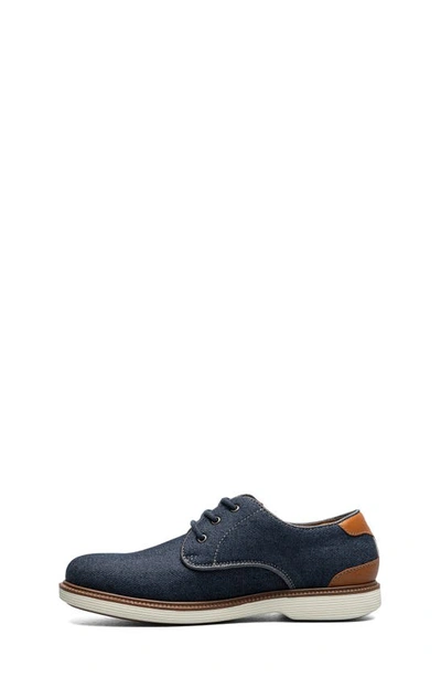 Shop Florsheim Kids' Highland Plain Toe Oxford In Navy