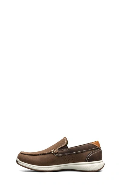 Shop Florsheim Kids' Crossover Loafer In Mushroom