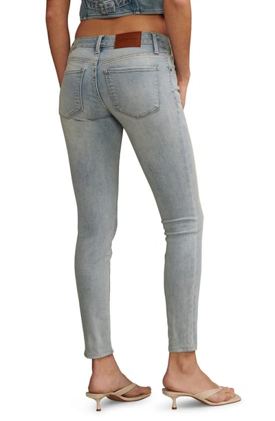 Lucky Brand Lizzie Low Rise Skinny Jeans In Fan Girl
