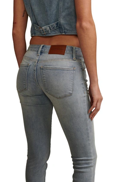 Lucky Brand Lizzie Low Rise Skinny Jeans In Fan Girl