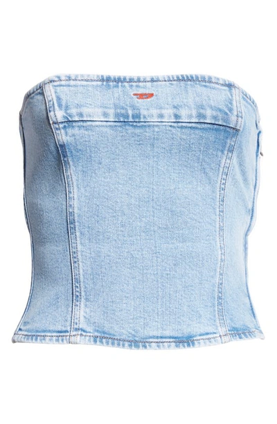 Shop Diesel De-ville Denim Tube Top