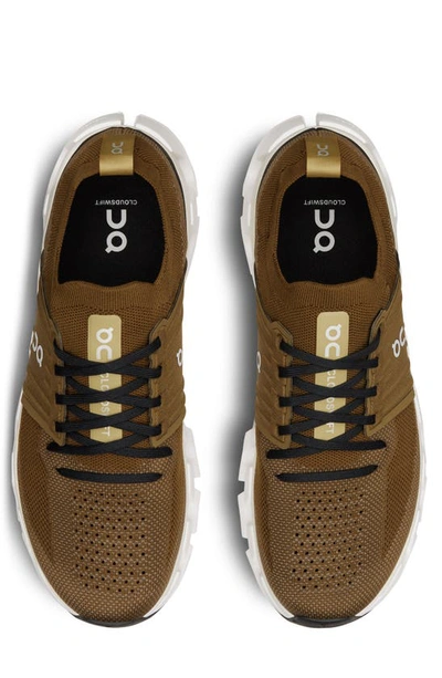 On Cloudswift 3 Running Shoe In Hunter/ Safari