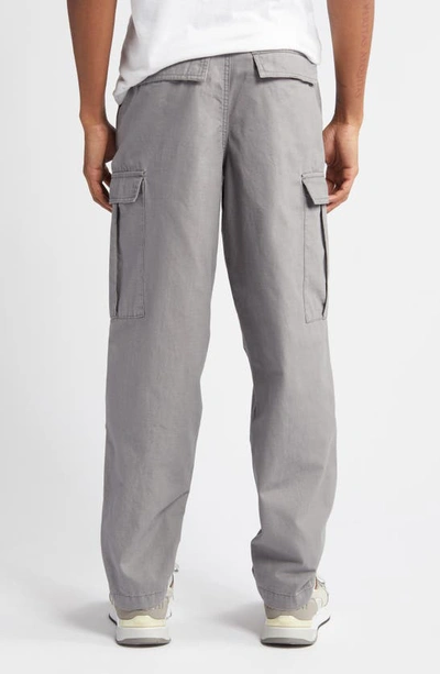 Shop Bp. Ripstop Solid Cargo Pants In Grey Steel