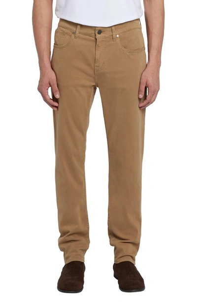 Shop 7 For All Mankind Slimmy Luxe Performance Plus Slim Fit Pants In Sand