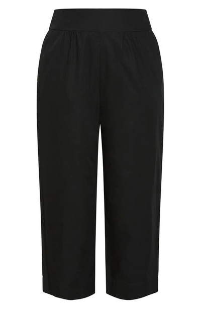Shop City Chic Justice Pull-on Pants In Black