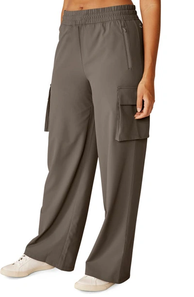 Beyond Yoga City Chic Cargo Pants In Dune