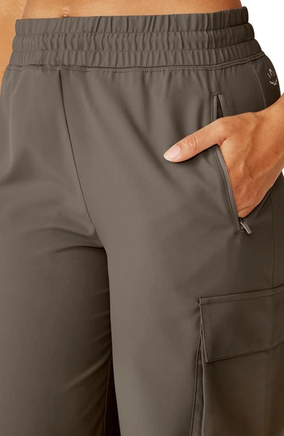 Beyond Yoga City Chic Cargo Pants In Dune