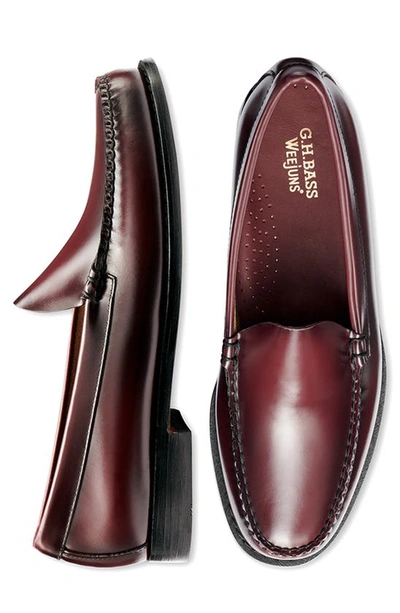 Shop G.h.bass Weejuns® Venetian Loafer In Wine