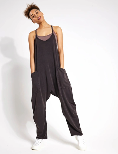 Shop Fp Movement Hot Shot Onesie In Black