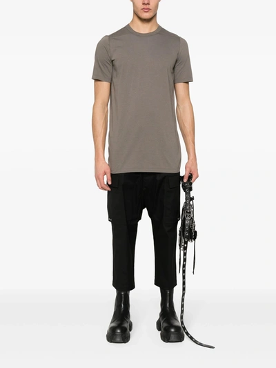 Shop Rick Owens Men Cargo Cropped Pants In 09 Black