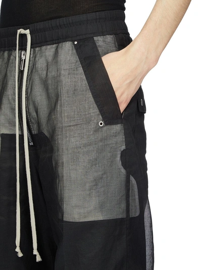 Shop Rick Owens Men Wide Bela Pants In 09 Black