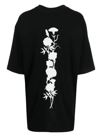 Shop Song For The Mute Men ''logo'' Oversized Tee In Black