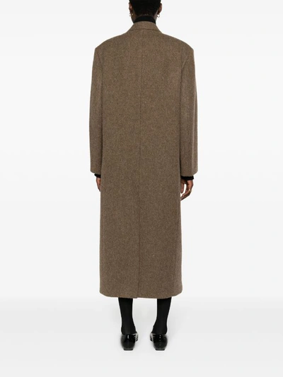 Shop The Row Women Dhani Coat In Bng Brown Grass