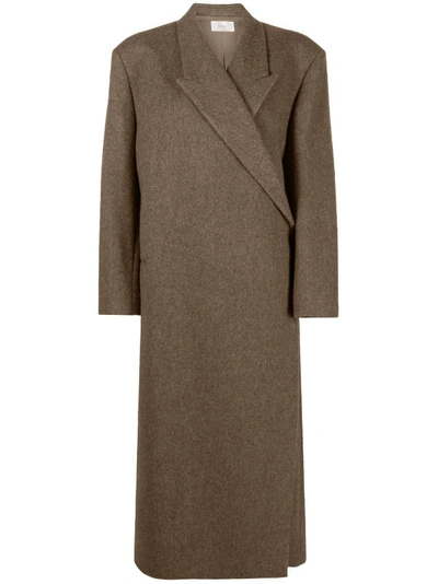 Shop The Row Women Dhani Coat In Bng Brown Grass