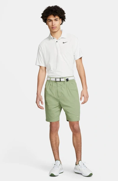Shop Nike Unscripted Golf Shorts In Oil Green/ Oil Green