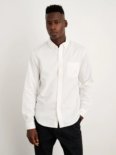 Alex Mill Mill Shirt In Paper Poplin In White