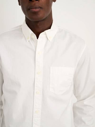 Alex Mill Mill Shirt In Paper Poplin In White