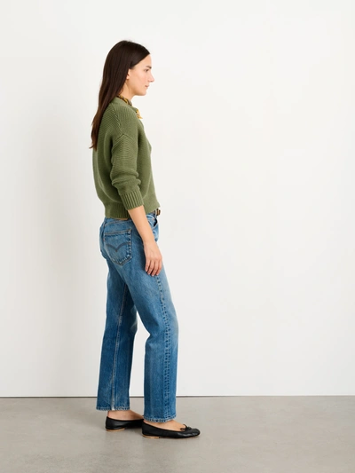 Alex Mill Nico Chunky Cardigan In Faded Grove