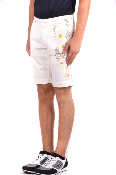 Shop Jacob Cohen Shorts In White