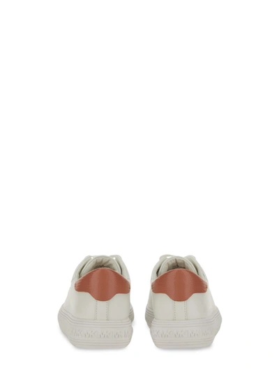Shop Michael Michael Kors Michael Kors Leather Sneaker In White