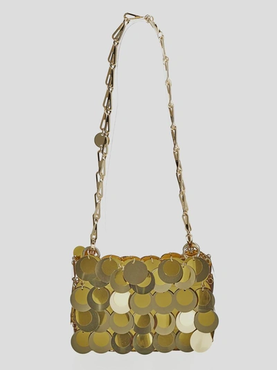 Shop Rabanne Bag In Golden