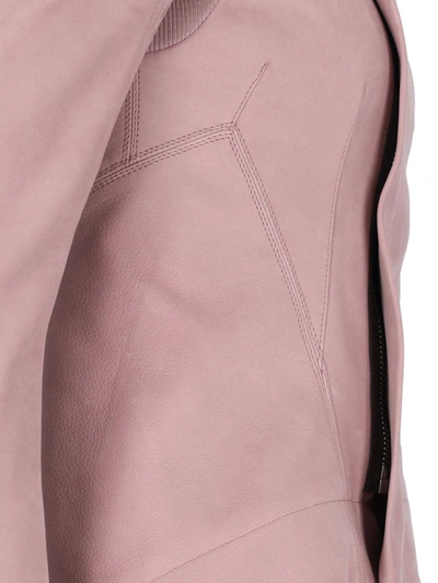 Shop Rick Owens Jackets In Pink