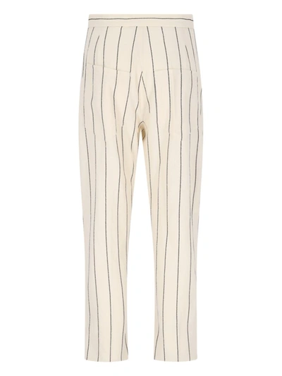Shop Setchu Trousers In White
