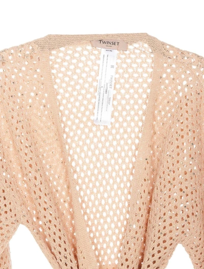 Shop Twinset Twin-set Sweaters In Beige