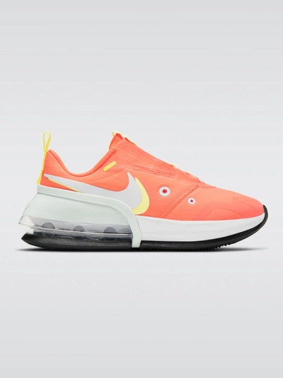 Shop Nike Air Max Up Sneaker In Bright Mango,white-lt Zitron